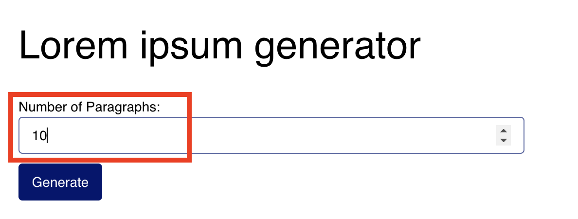 lorem ipsum generator - dummy text content generator