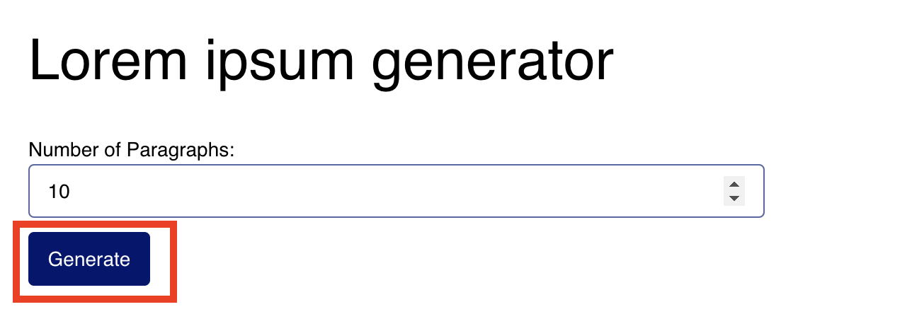 lorem ipsum generator - dummy text content generator