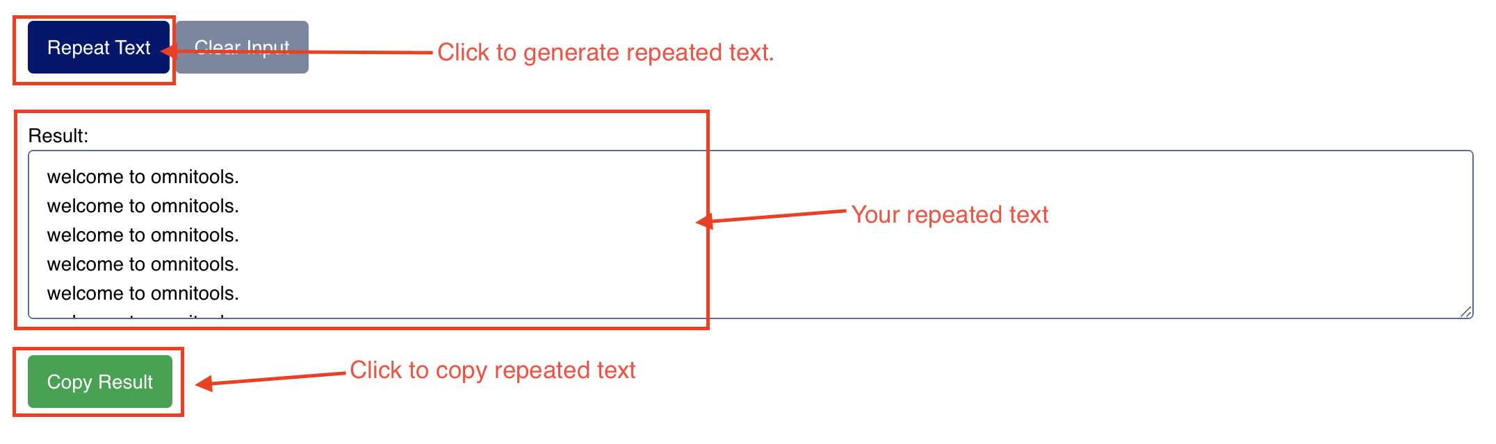 Text repeater - repeat text online